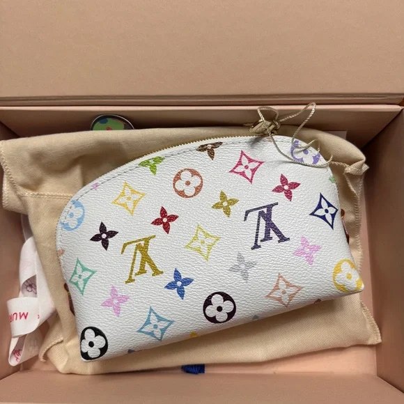 Louis Vuitton Multicolor Murakami Monogram Pouch | NWT - Picture 4 of 10